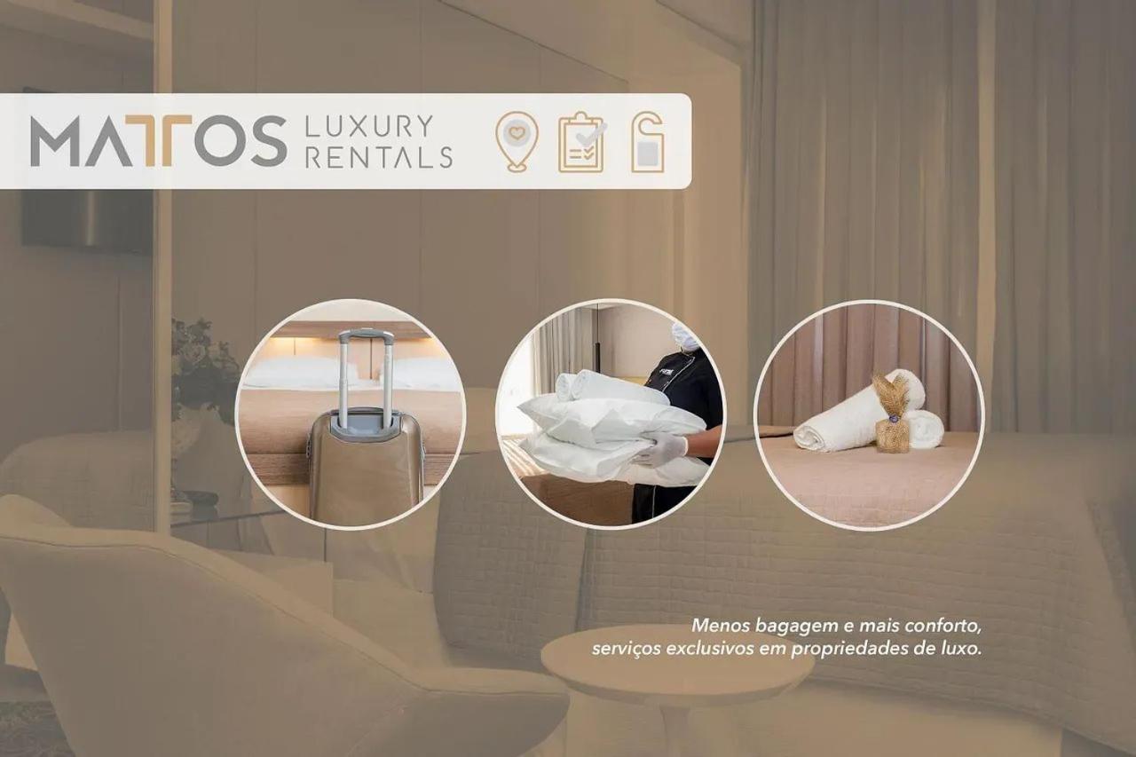 Aion Suites 303 - Lindo Apartamento Com Vista Para O Mar, A 60M Da Praia De Bombinhas, Com Piscina E Academia No Rooftop. Exteriör bild